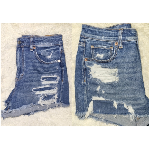 American Eagle Distressed Mom Shorts - Picture 5 of 6